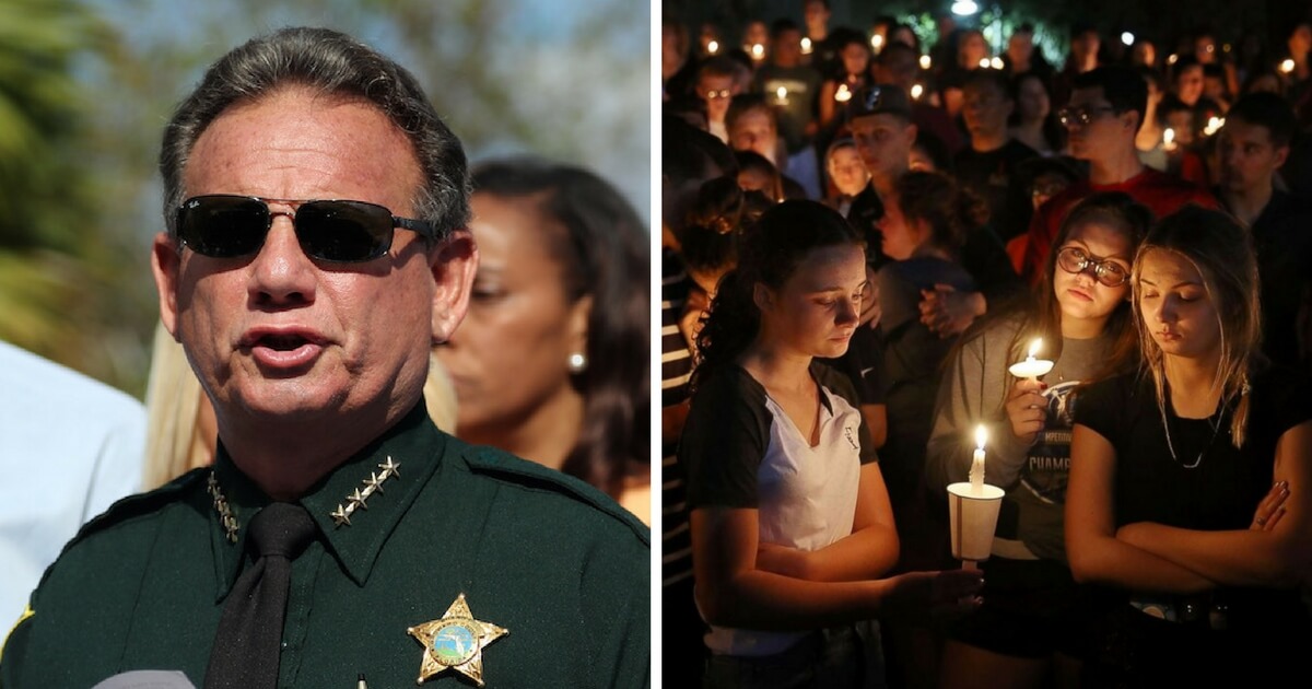 Florida Sheriff Calls Out Politicians During Candlelight Vigil For Victims of School Shooting