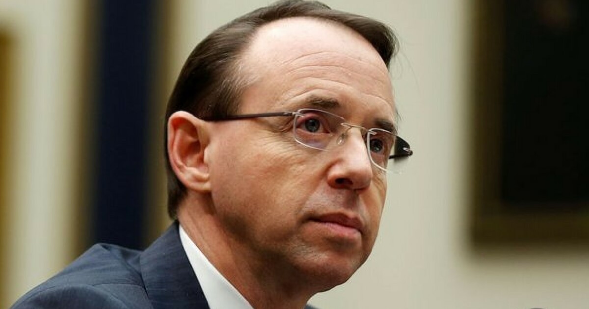 Dick Morris: Here’s When Rosenstein Must Resign