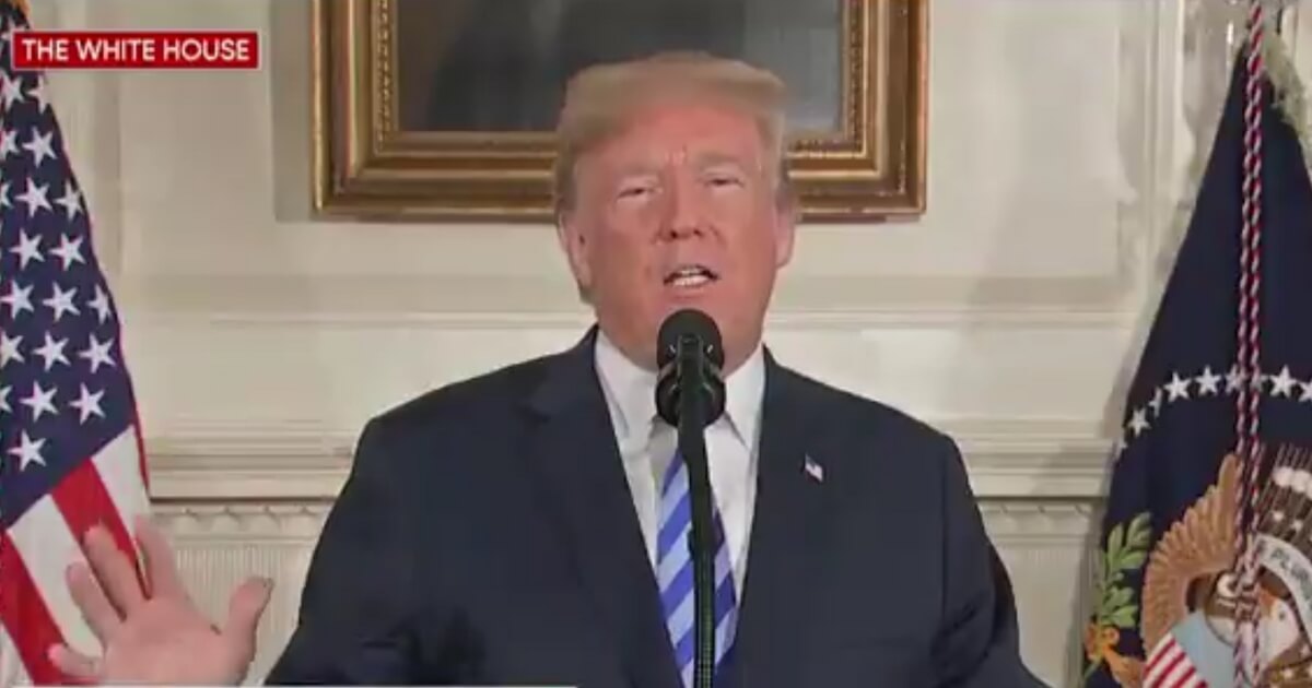 Trump Uses Iran Announcement to Put More Pressure on KJU