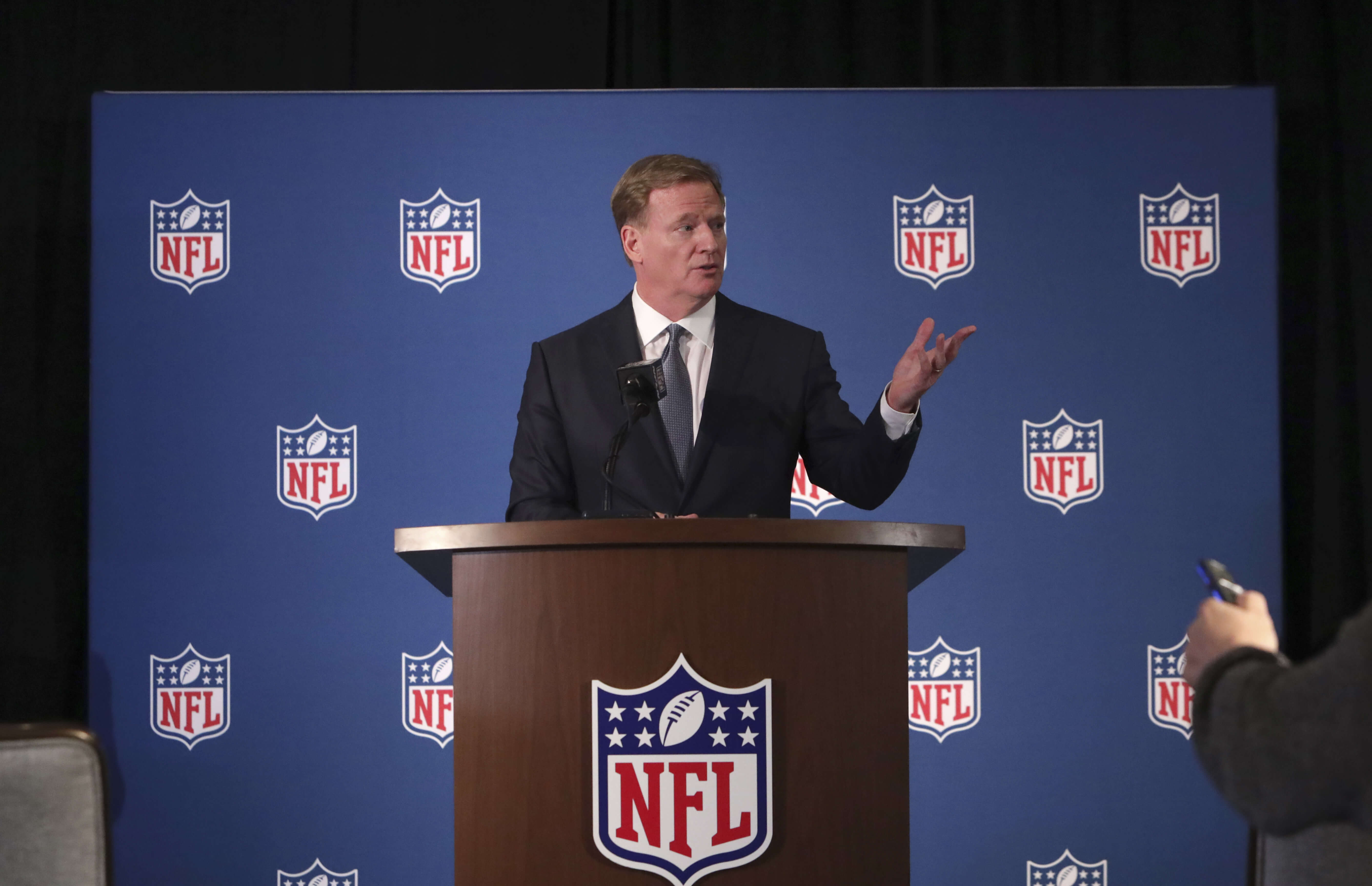 Goodell: NFL won’t pay for video in domestic investigations