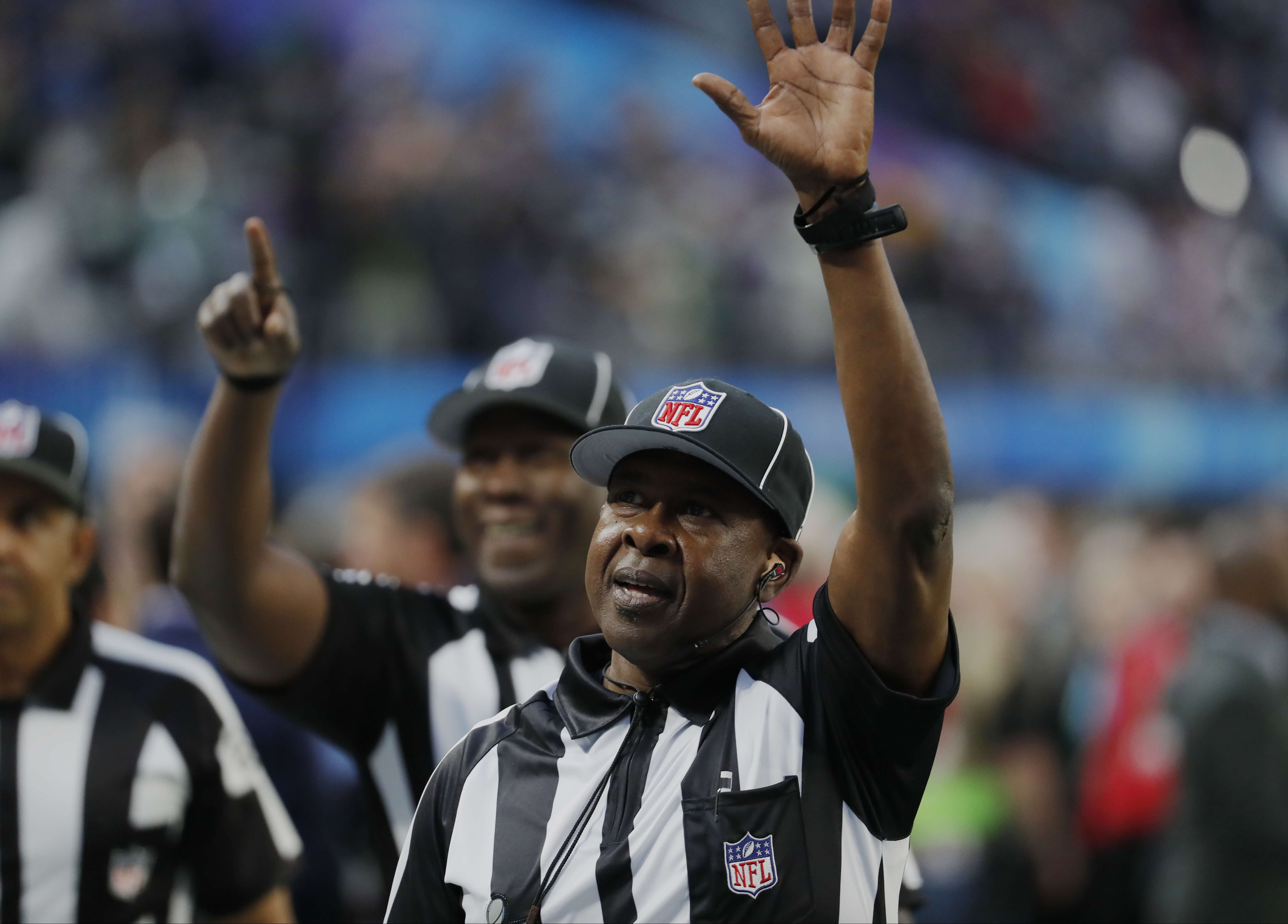 AP source: NFL fines umpire $9,300, reinstates him