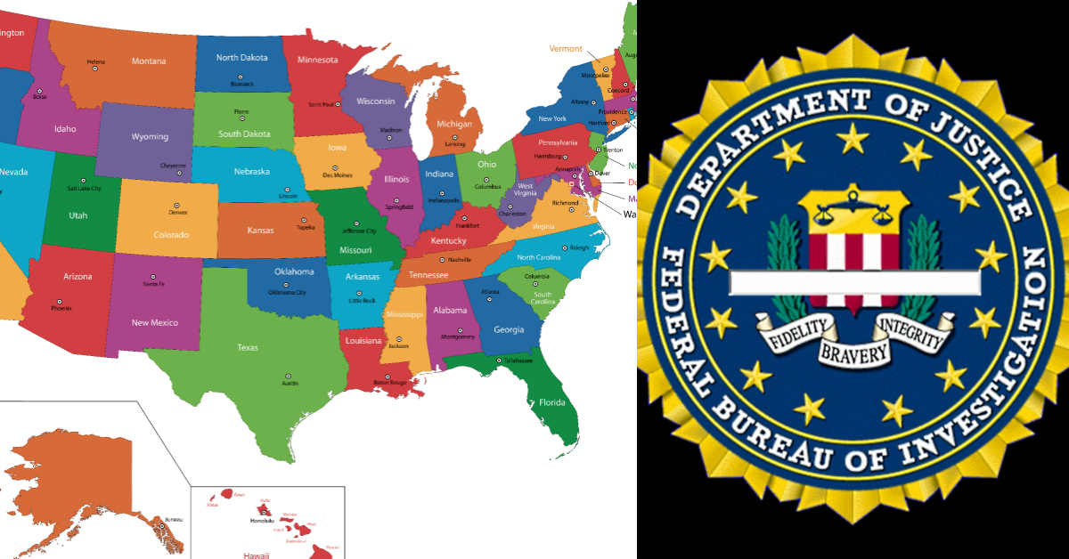 ALERT FBI Releases List of Most Dangerous States in U.S... Do You Live