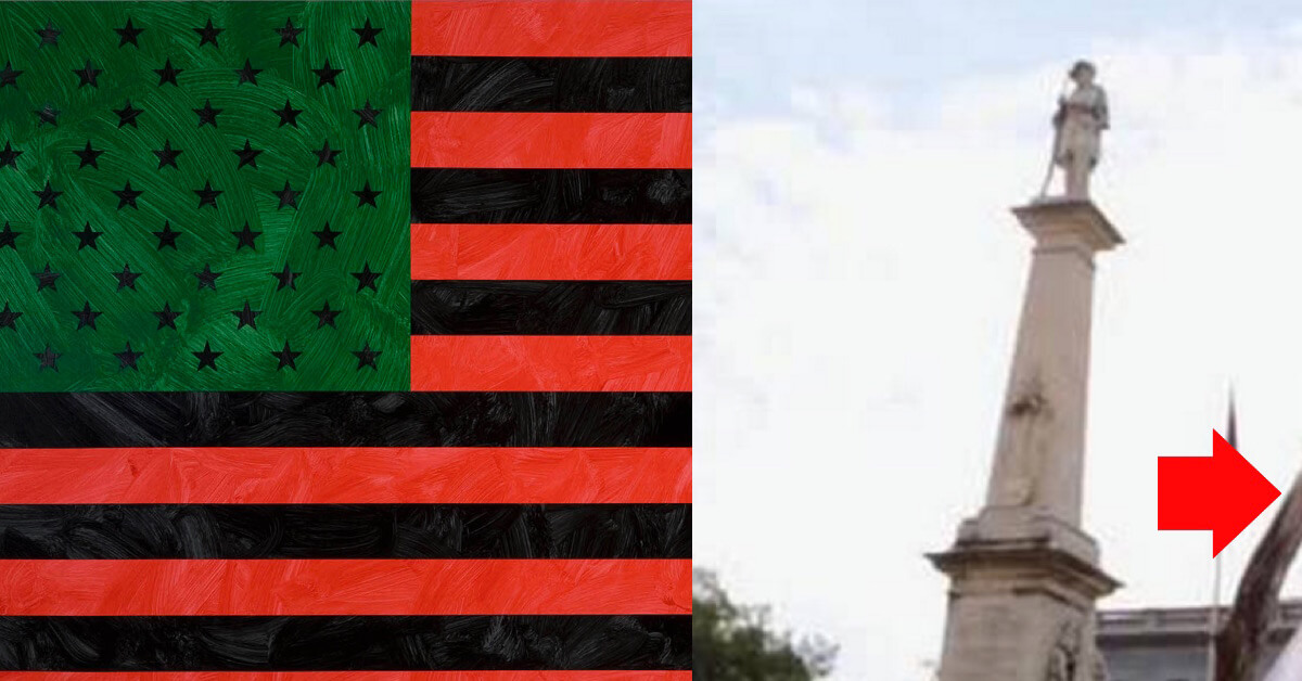 After BLM and African Flags Show Up Everywhere, Look What South