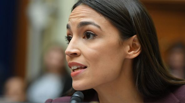 Rep. Alexandria Ocasio-Cortez, D-N.Y., speaks during a committee meeting Feb. 27, 2019, at the Capitol.