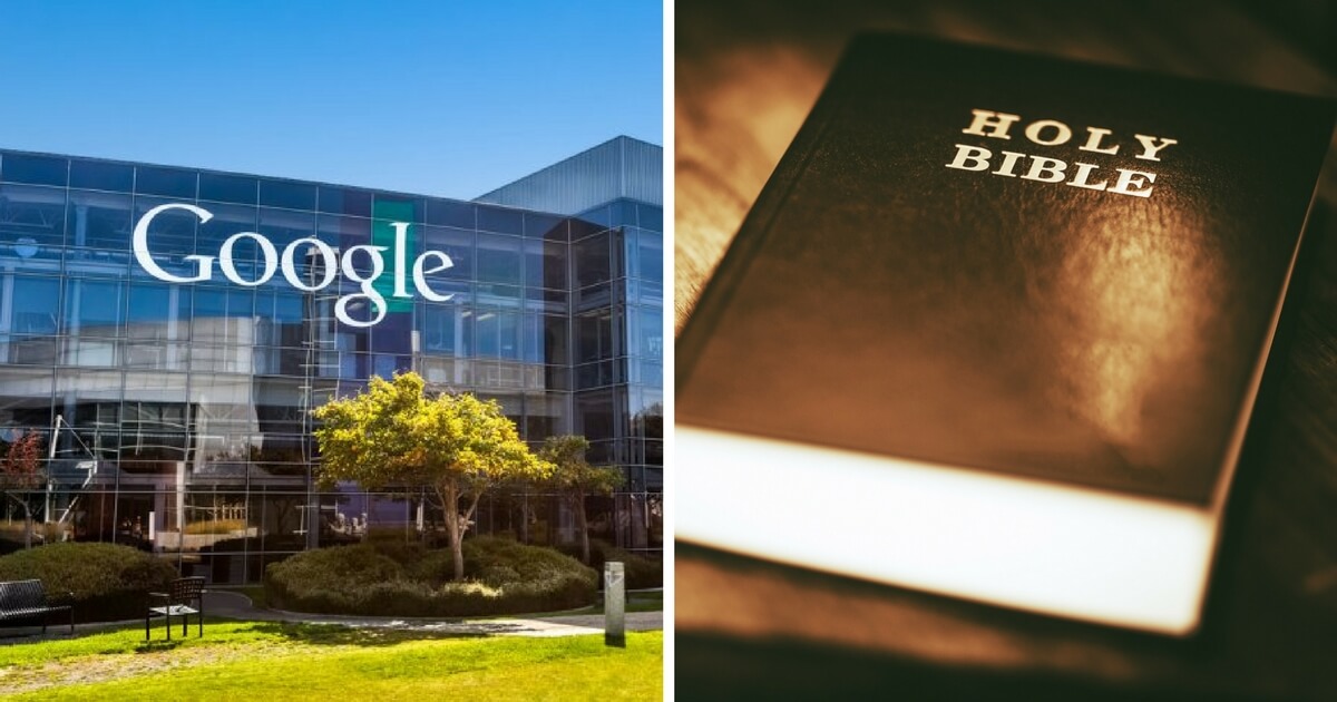 Resultado de imagem para google ban bible