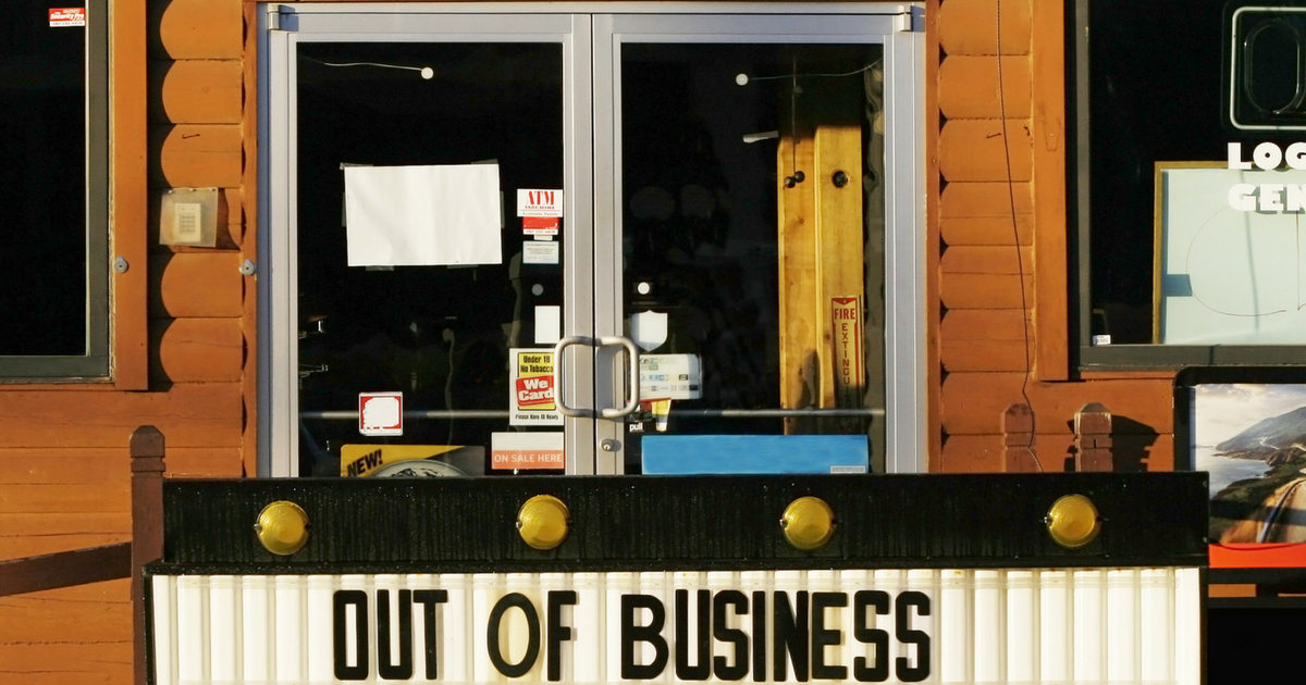 Restaurant Out of Business