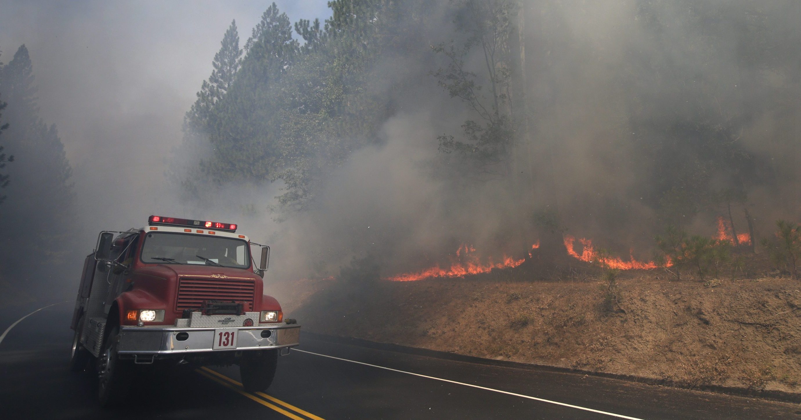 Yosemite Wildfire