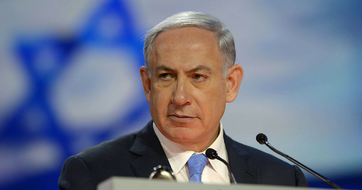 Israeli Prime Minister Benjamin Netanyahu during a 2015 address