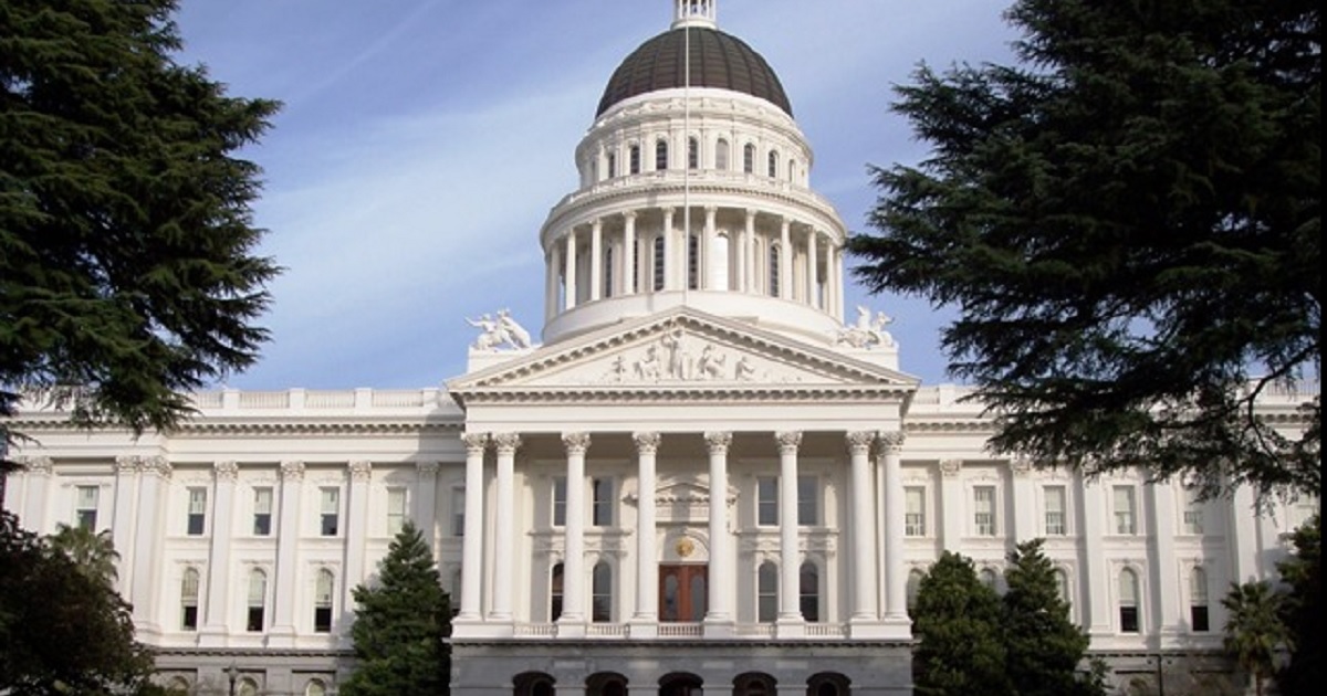 The California Capitol building
