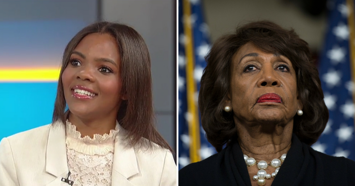 Candace Owens and Maxine Waters