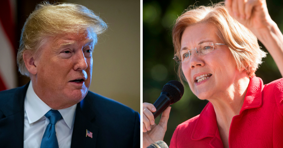 President Donald Trump often calls Sen. Elizabeth Warren "Pocahontas" to mock her questionable claims of American Indian heritage.