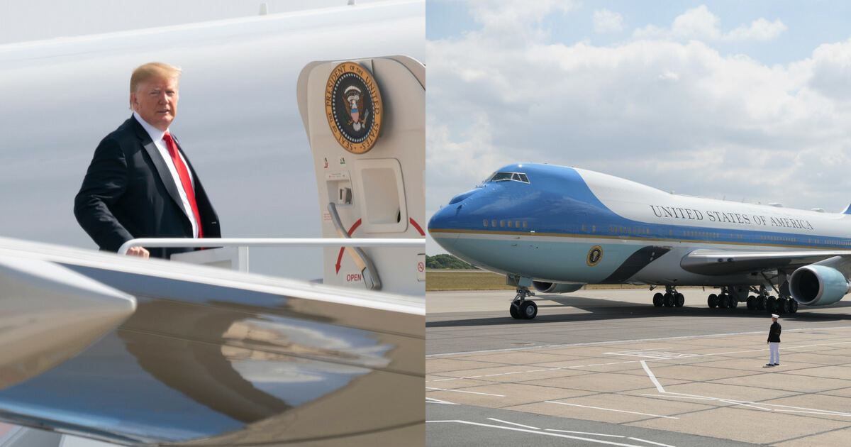 Donald Trump/Air Force One