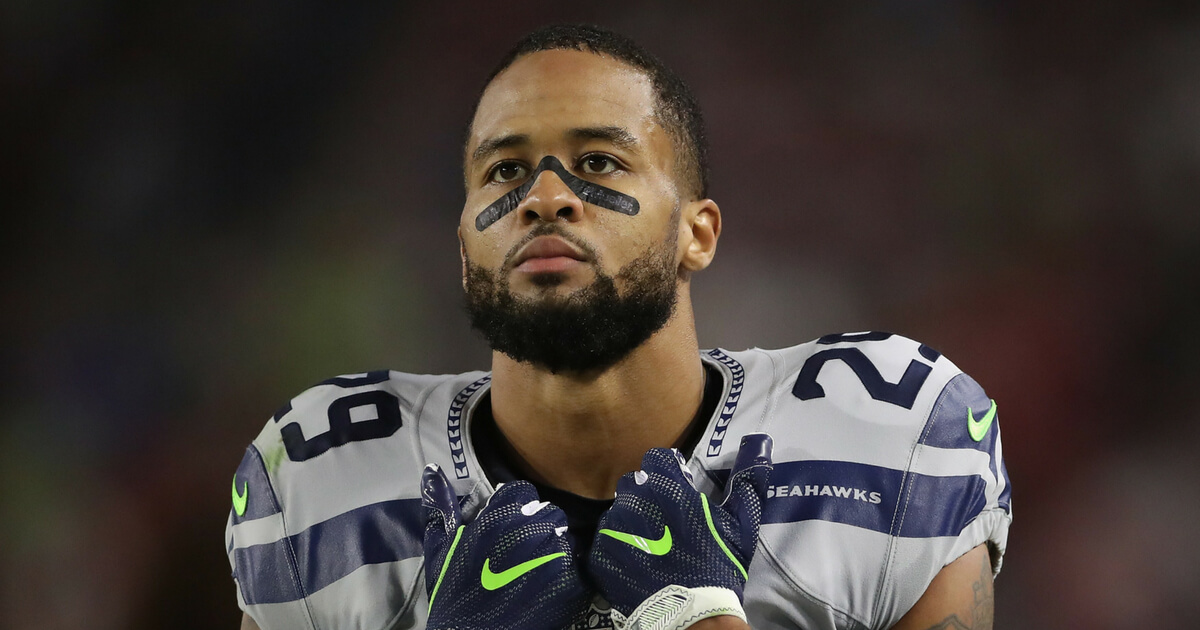 Free safety Earl Thomas #29 of the Seattle Seahawks reacts during the first half of the NFL game against the Arizona Cardinals at the University of Phoenix Stadium on October 23, 2016 in Glendale, Arizona.