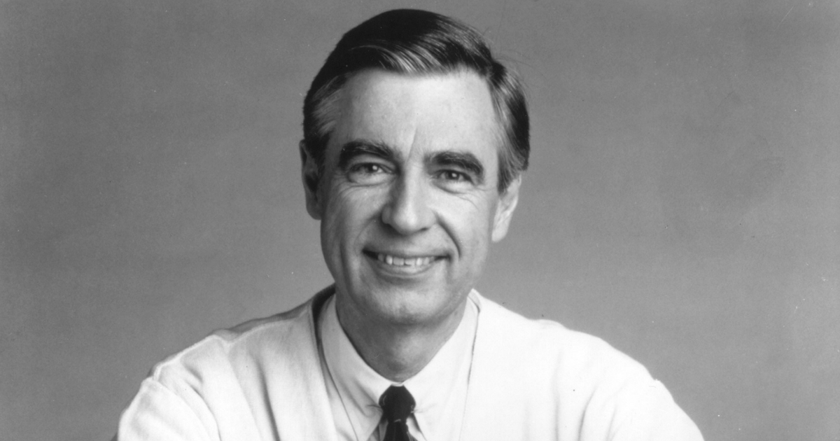 Fred Rogers, the host of the children's television series, 'Mr. Rogers' Neighborhood.'