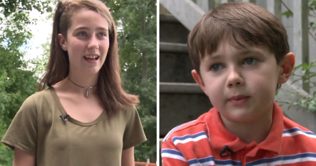 A babysitter helped scare a rapid fox and saved the 7-year-old boy that she was watching.