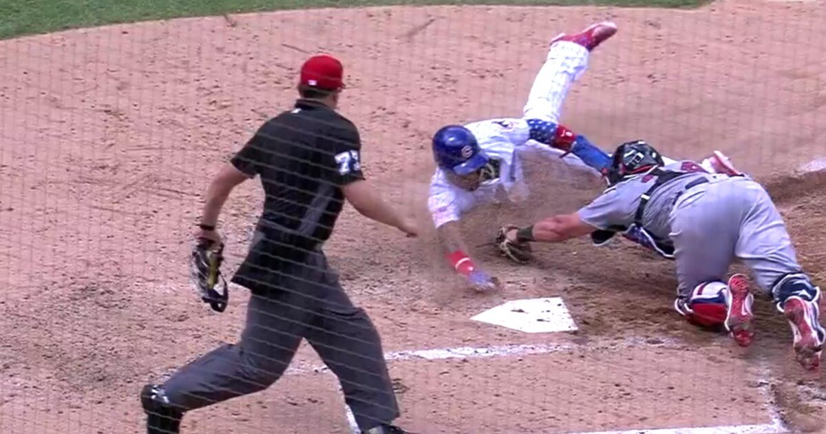 The Cubs' Javy Baez pulled off a stunning steal of home vs. the Tigers.