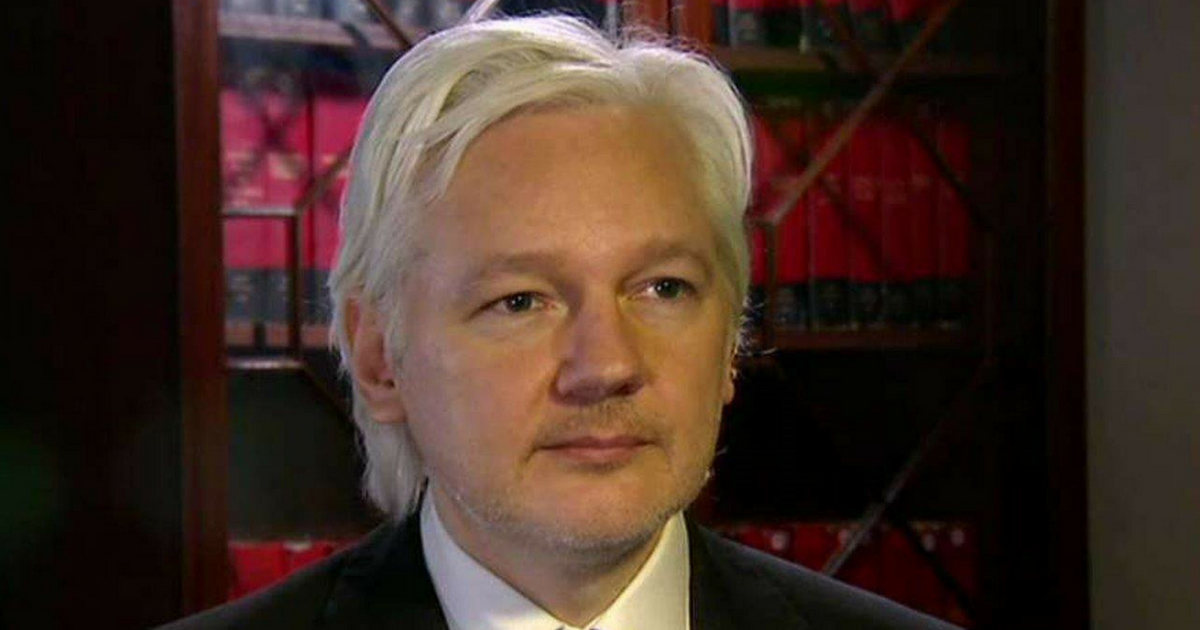 Julian Assange in a Fox News interview