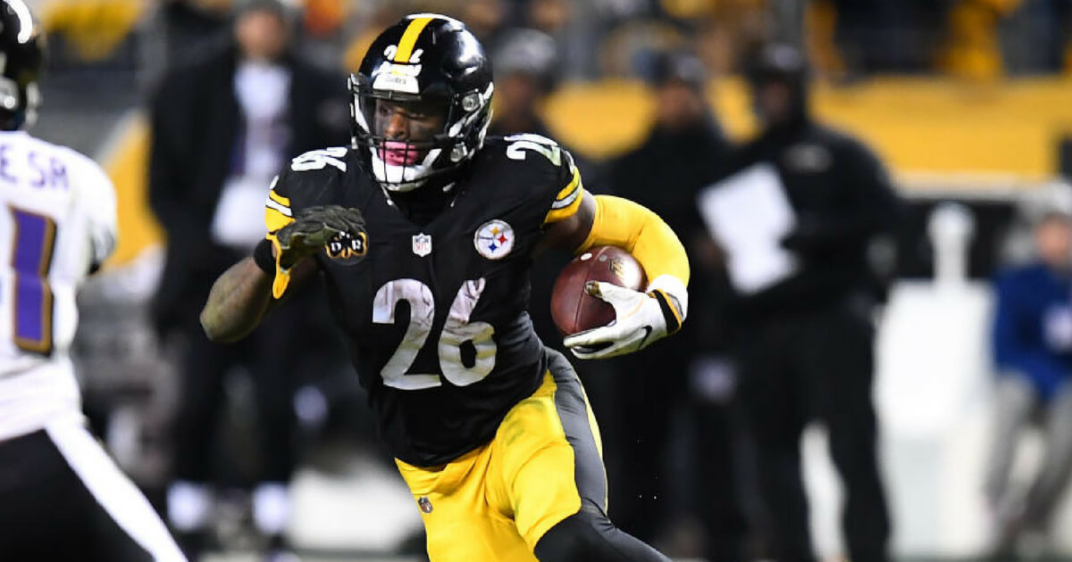 Pittsburgh's Le'Veon Bell in a 2017 game against Baltimore
