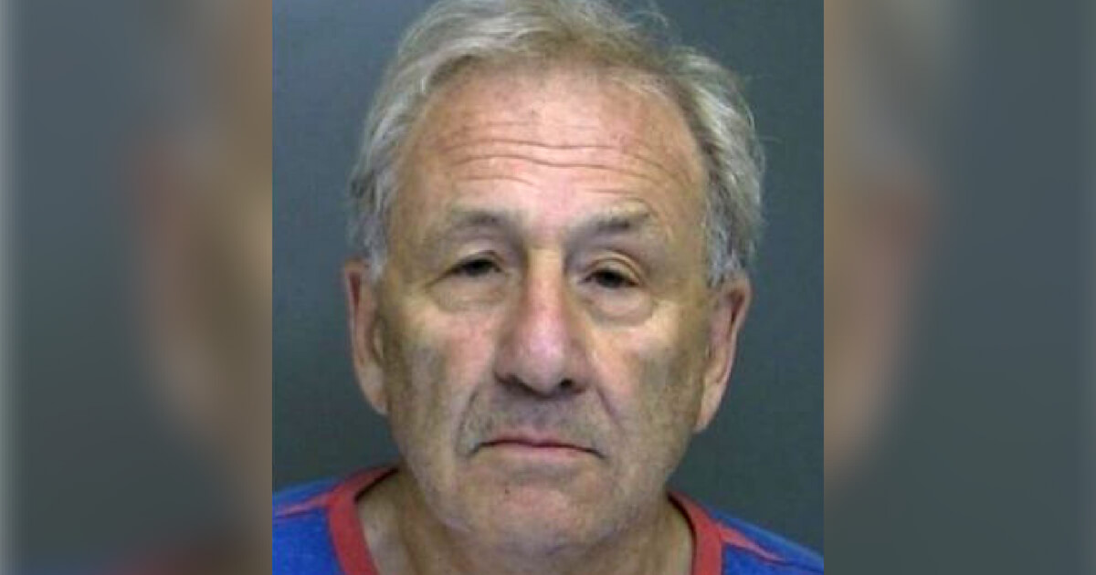 Police say Martin Astrof, 75, tried to run over at least one conservative campaign volunteer after making death threats against Republicans.