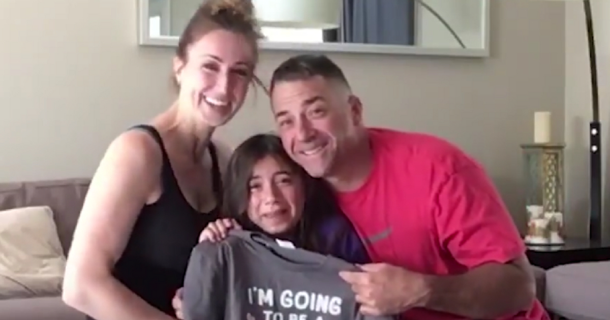 Maya received the best news she could hope for from her parents.