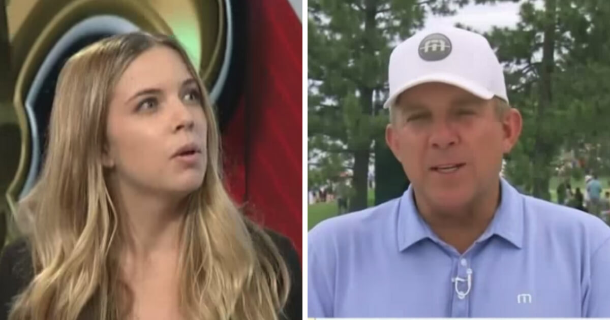 Meghan Payton of NFL Network interviews her dad, Saints coach Sean Payton
