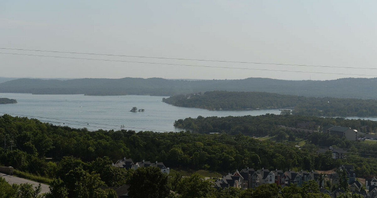 An overall of Table Rock Lake is seen on July 20, 2018 in Branson, Missouri. Table Rock Lake was the sight of a Ride The Ducks Tours Duck Boat capsizing accident on July 19th that killed over 10 people.