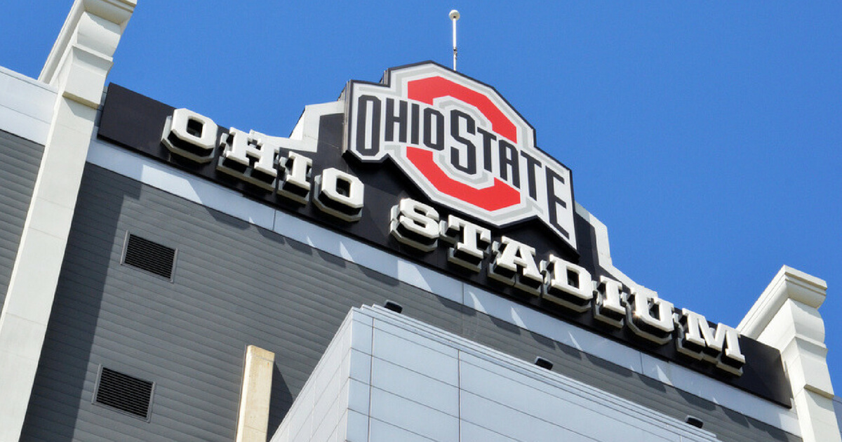 Entrance to Ohio Stadium in Columbus, Ohio