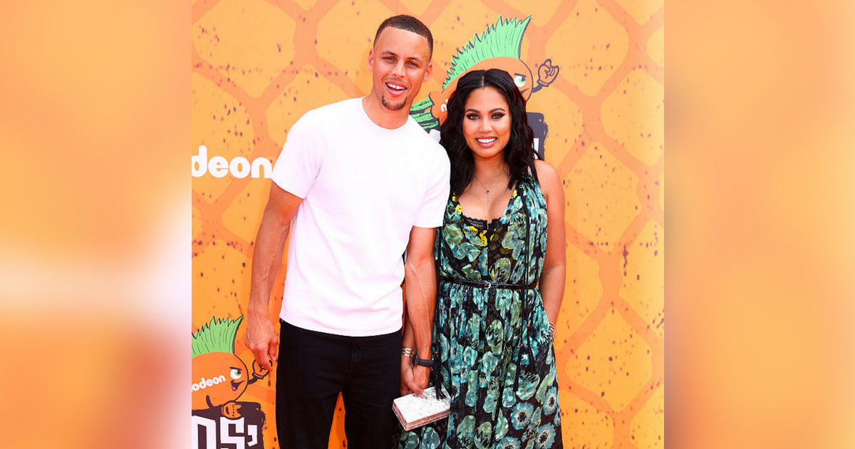 WESTWOOD, CA - JULY 14: Basketball player Stephen Curry (L) and Ayesha Curry attend the Nickelodeon Kids' Choice Sports Awards at UCLA's Pauley Pavilion on July 14, 2016 in Westwood, California.