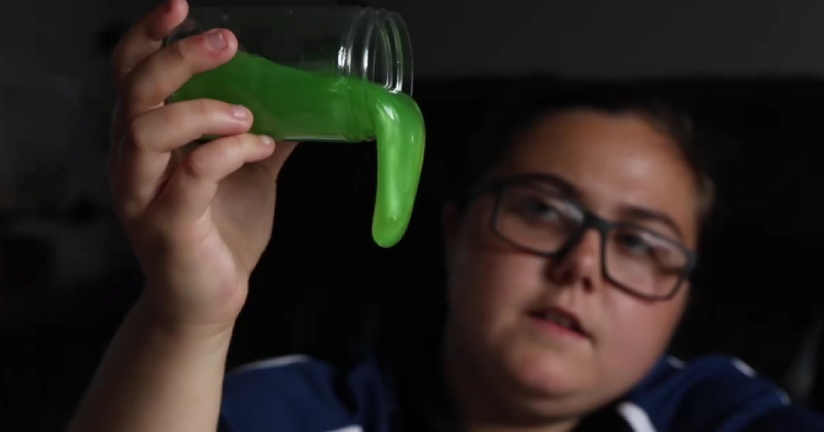 Teen gets sick from slime