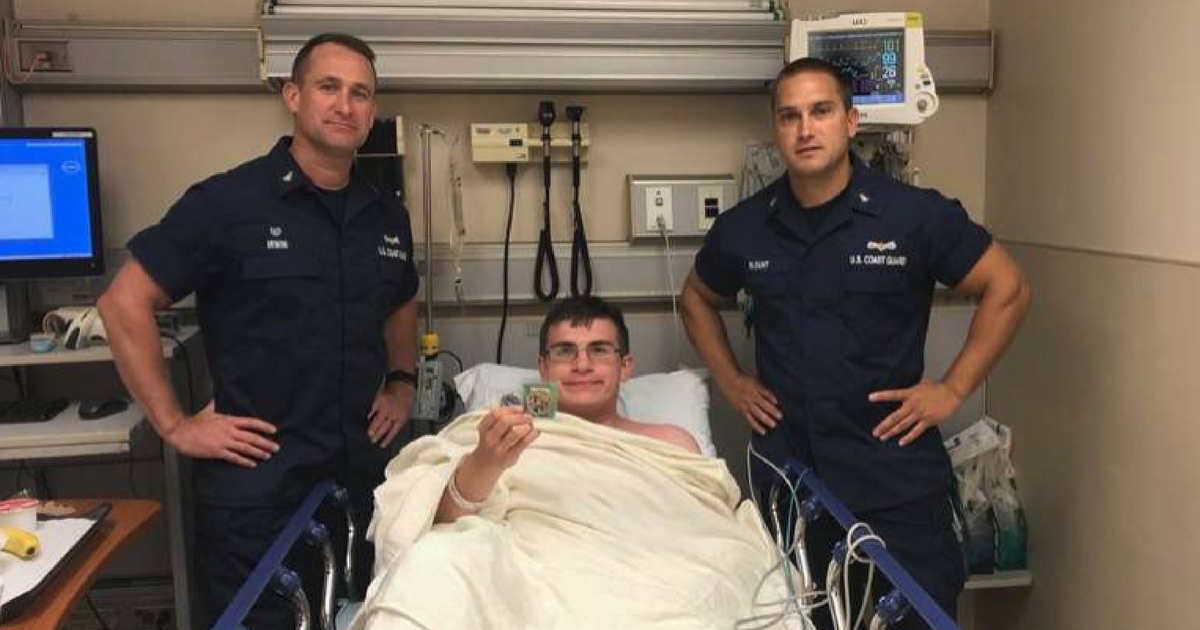 Teen Survives Water 10 Hours