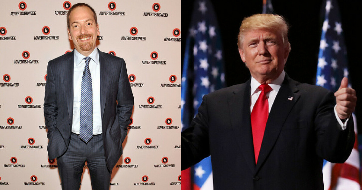 Chuck Todd admits Donald Trump has one-upped the Democrats.