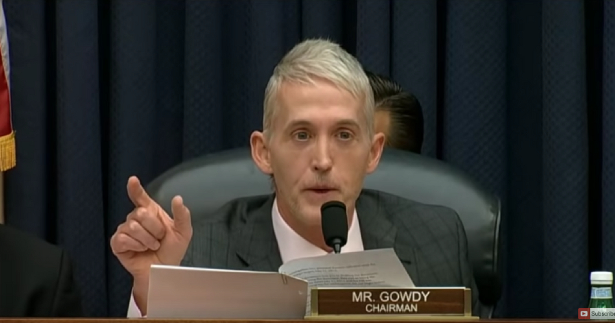 Gowdy forces Strzok to address the bias against Trump.