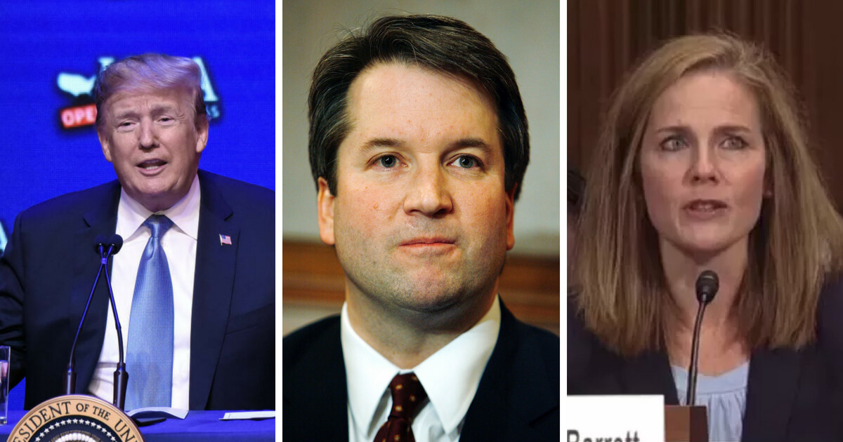 President Trump has revealed his top nominees: Judges Brett Kavanaugh and Amy Coney Barrett.
