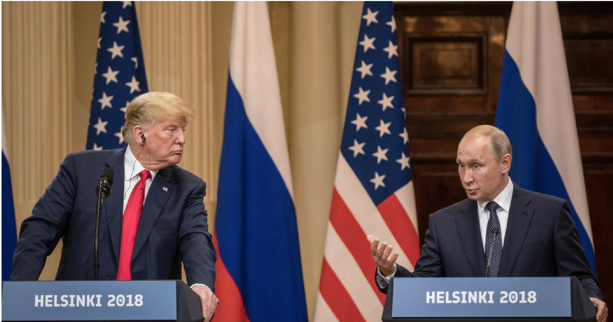Donald Trump and Vladimir Putin ercently met at the Summit.
