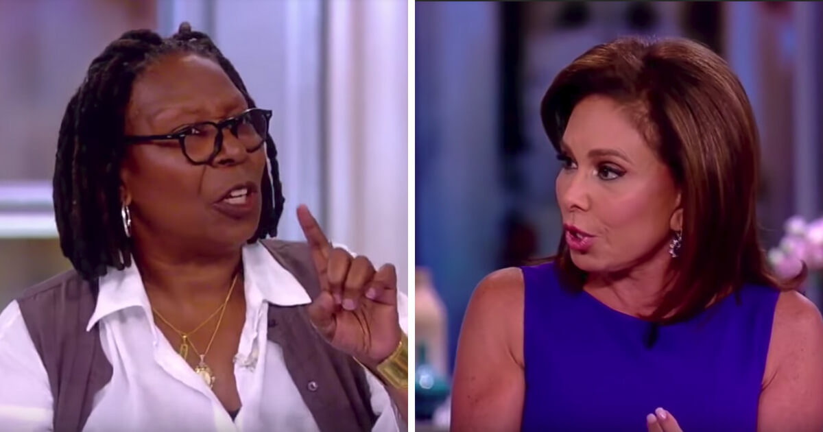 Whoopi Goldberg and Jeanine Pirro argue on "The View"