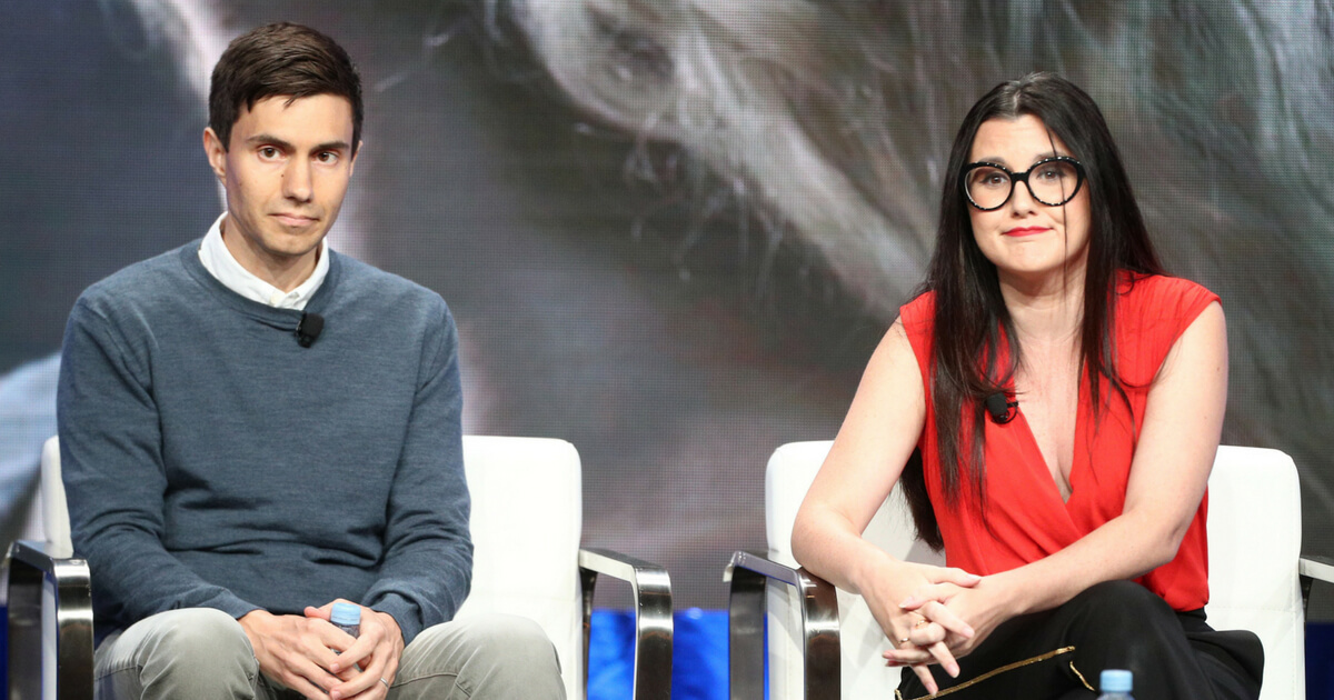 Ricky Van Veen, Head of Global Creative Strategy and Fidji Simo, Director of Product at Facebook, speak onstage during the Facebook portion of the Summer 2018 TCA Press Tour