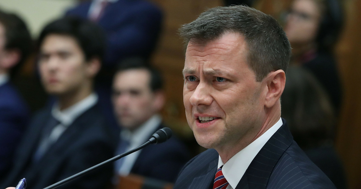 Deputy Assistant FBI Director Peter Strzok speaks during a joint committee hearing