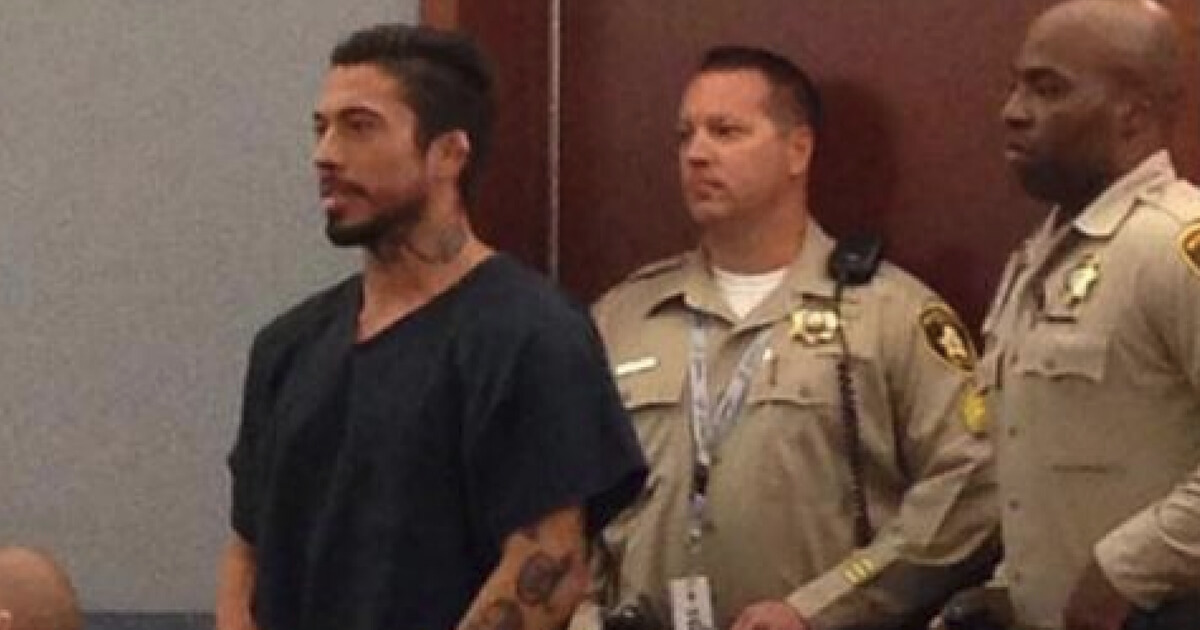 Former UFC fighter War Machine during his trial
