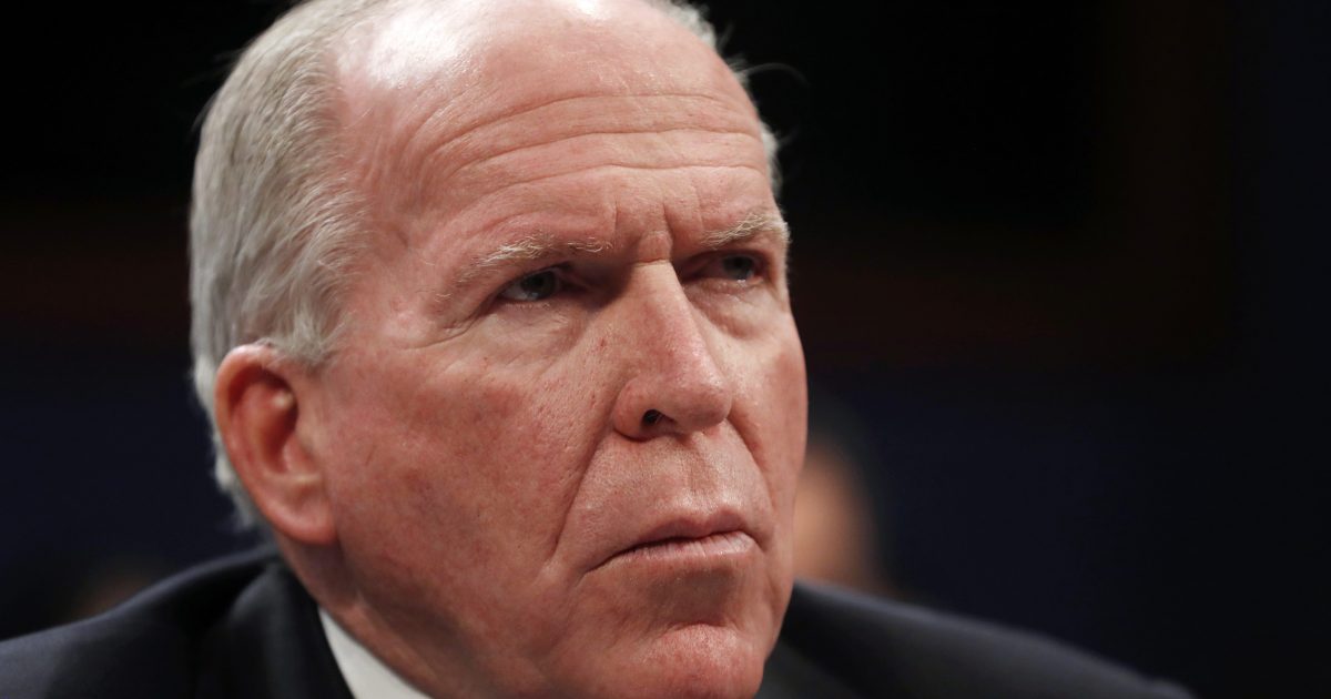 A close-up of Brennan's face.
