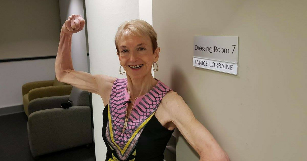 This 75-year-old has not let age get in the way of her health and is an award-winning body builder.
