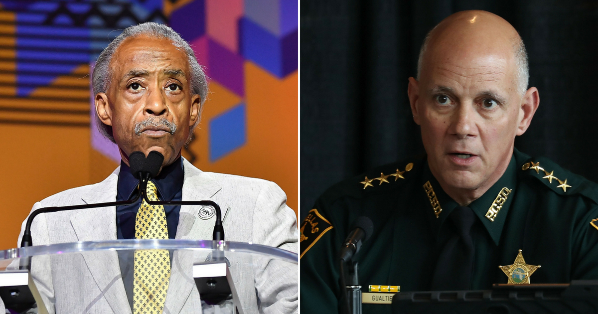 Al Sharpton and Bob Gualtieri