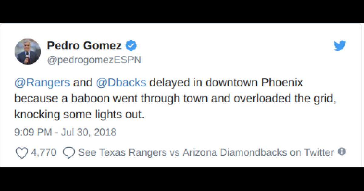 Pedro Gomez's phone made an autocorrect mistake which brought many laughs.