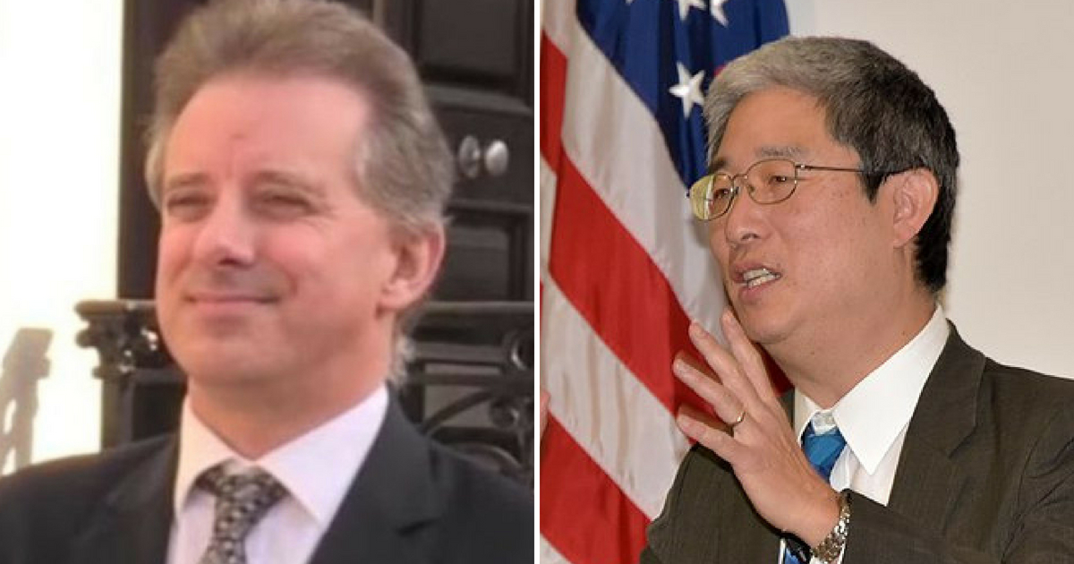 Christopher Steele and Bruce Ohr