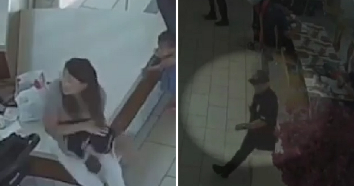 Cop sprints to help choking toddler