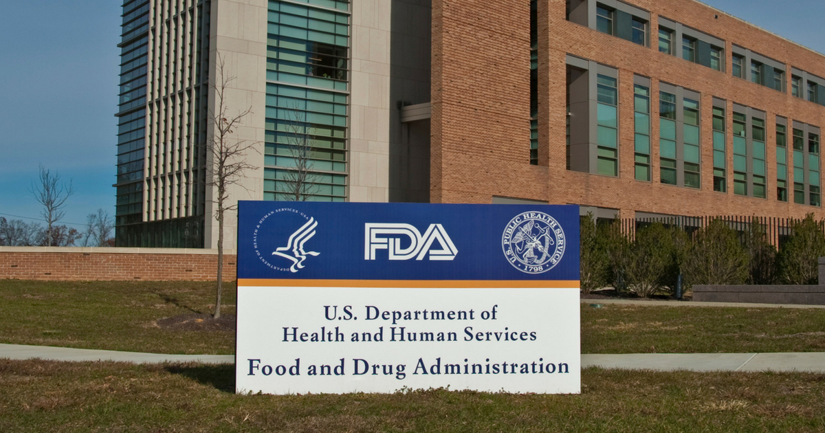 FDA Building 21 stands behind the sign at the campus's main entrance and houses the Center for Drug Evaluation and Research. The FDA campus is located at 10903 New Hampshire Ave., Silver Spring, MD 20993.