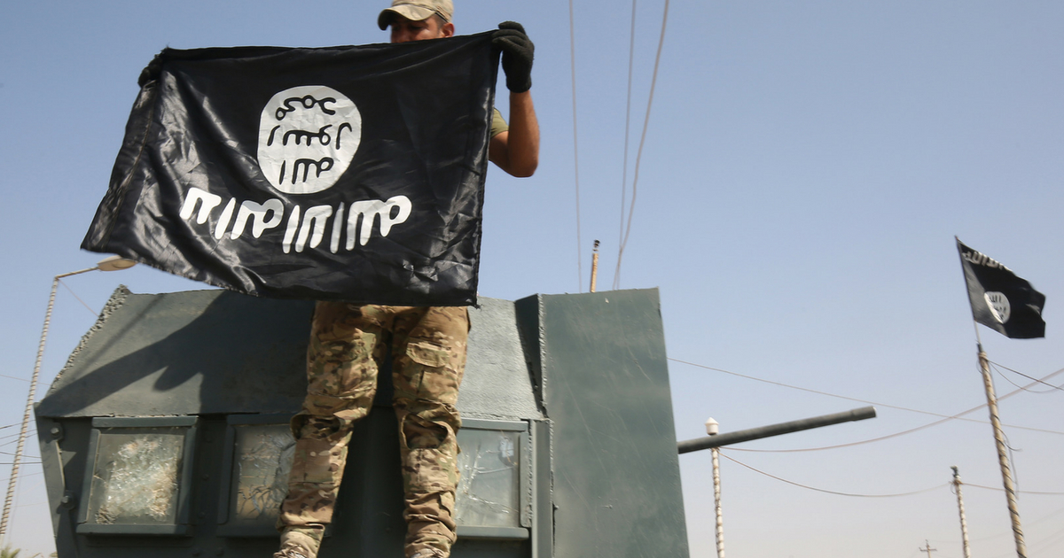 Isis Upside Down Flag