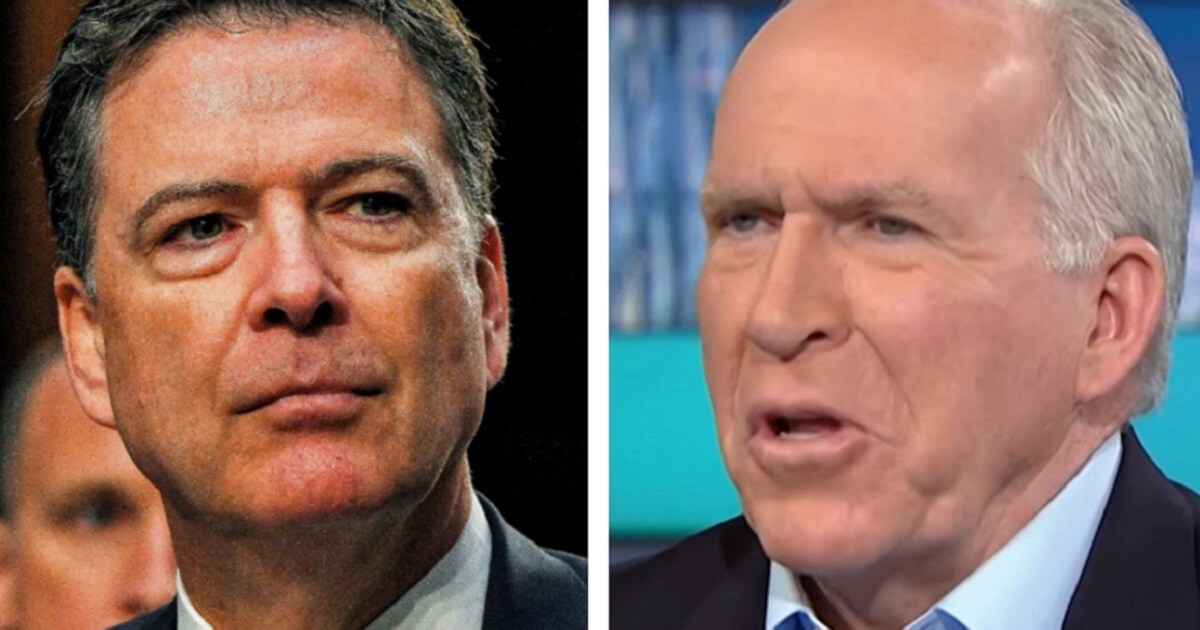 James Come, left, and John Brennan