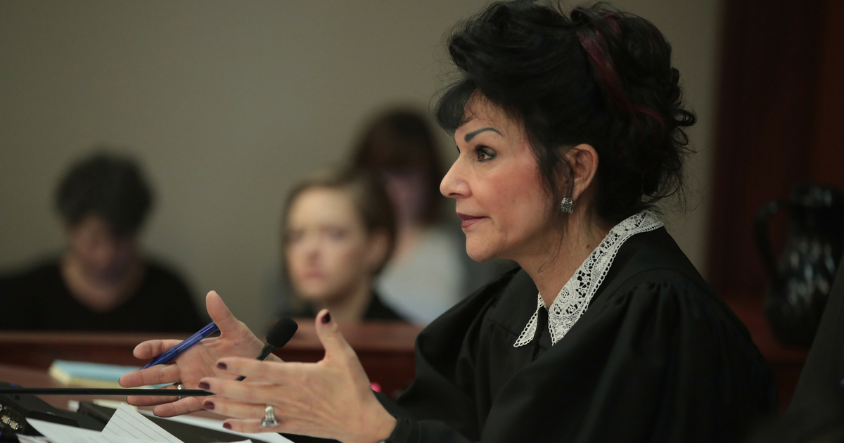 LANSING, MI - JANUARY 16: Judge Rosemarie Aquilina speaks at a sentencing hearing for Larry Nassar for molesting about 100 girls while he was a physician for USA Gymnastics and Michigan State University, where he had his sports-medicine practice on January 16, 2018 in Lansing, Michigan. Nassar has pleaded guilty in Ingham County, Michigan, to sexually assaulting seven girls, but the judge is allowing all his accusers to speak. Nassar is currently serving a 60-year sentence in federal prison for possession of child pornography.