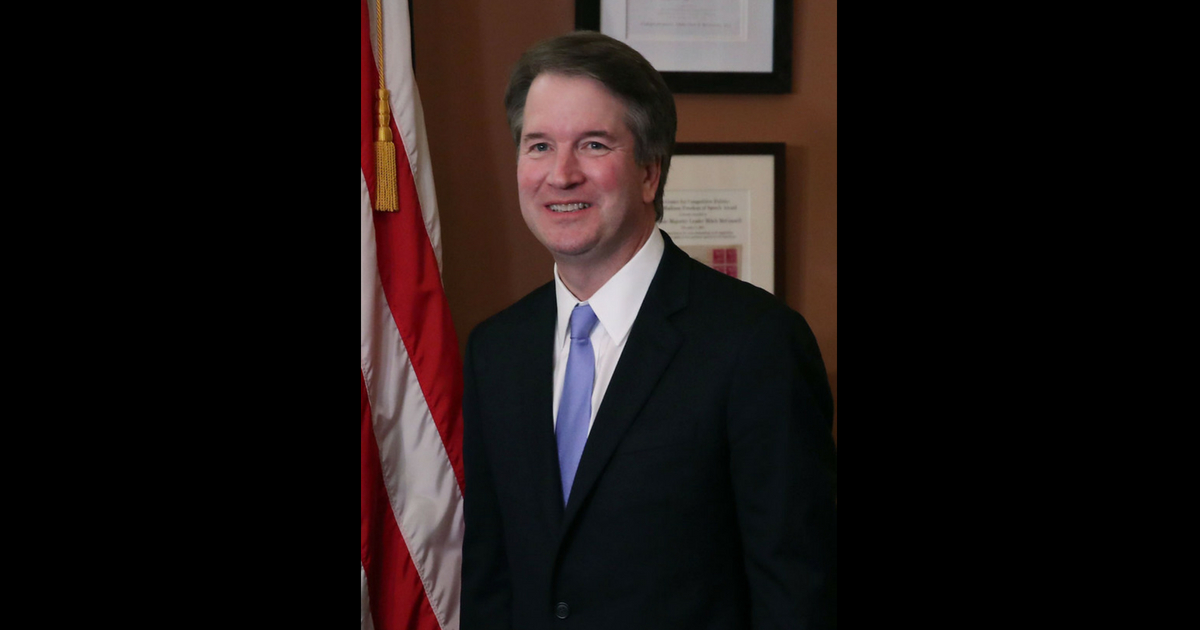 Supreme Court Justice nominee Judge Brett Kavanaugh, meets with U.S. Sen. Marco Rubio (R-FL) at the U.S. Capitol on August 1, 2018 in Washington, DC.