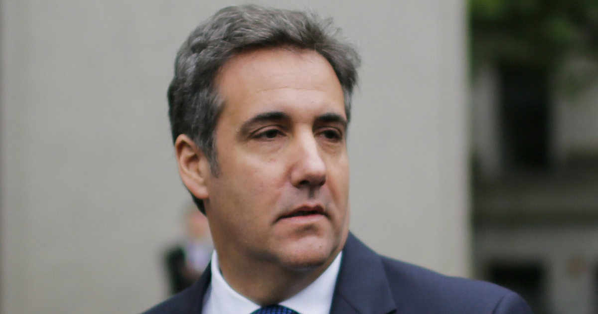 Michael Cohen, former personal lawyer and confidante for President Donald Trump, exits the United States District Court Southern District of New York on May 30, 2018 in New York City.